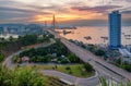 Bai Chay bridge in Ha Long city, Quang Ninh province, Vietnam