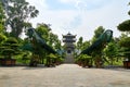 Bai Dinh Pagoda - The biggiest temple complex in Vietnam in Trang An, Ninh Binh