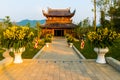 Bai Dinh Pagoda - The biggiest temple complex in Vietnam, Trang An, Ninh Binh Royalty Free Stock Photo