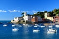 Baia del Silenzio, Sestri Levante. Liguria, Italy Royalty Free Stock Photo