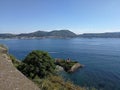 Pozzuoli from the castle of Baia