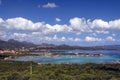 Baia Sardinia on the Island of Sardinia, Italy