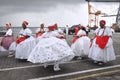 Baiana dancing Royalty Free Stock Photo