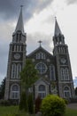 Baie Saint Paul Church Royalty Free Stock Photo