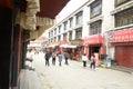 Baigu Street of lhasa