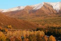 Baihaba village with snow mountain