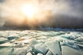 Baikal Lake in winter