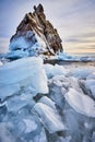 Baikal Lake in winter