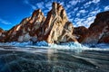 Baikal Lake in winter