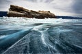 Baikal Lake in winter