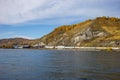 The Baikal Port and Baikal lake, Russia