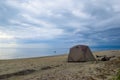 Baikal Russia tent on the beach