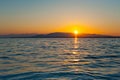 Baikal sunrise Royalty Free Stock Photo