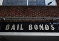 Bail Bond sign Royalty Free Stock Photo