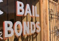 Bail Bonds Sign Royalty Free Stock Photo