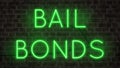 Bail Bonds Sign Royalty Free Stock Photo