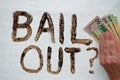 Bail Out. Royalty Free Stock Photo