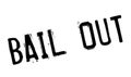 Bail out stamp Royalty Free Stock Photo