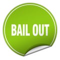 bail out sticker Royalty Free Stock Photo
