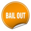 bail out sticker Royalty Free Stock Photo