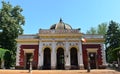 Baile Herculane railway station Royalty Free Stock Photo