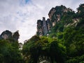 Bailong elevator of Zhangjiajie National Forest Park in Wulingyuan District Zhangjiajie City China