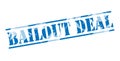 Bailout deal blue stamp