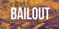 Bailout theme with a busy intersection