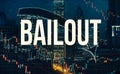 Bailout theme with Chicago skyscrapers