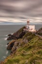 Baily lighthouse. Dublin Howth. Ireland. Royalty Free Stock Photo