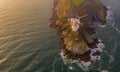 Sunset The Baily Lighthouse, Howth. co. Dublin Ireland Royalty Free Stock Photo