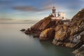 beautiful Baily Lighthouse, Howth.Ireland Dublin Royalty Free Stock Photo