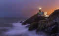 Sunset The Baily Lighthouse, Howth. co. Dublin Ireland Royalty Free Stock Photo