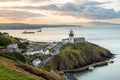 Baily Lighthouse at Howth, Ireland Royalty Free Stock Photo