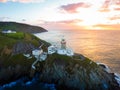 Baily lighthouse. Howth. Ireland Royalty Free Stock Photo