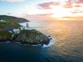 Baily lighthouse. Howth. Ireland Royalty Free Stock Photo