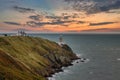 Baily Lighthouse, The Peninsula of Howth Head, Dublin, Ireland Royalty Free Stock Photo