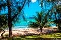 BAIN BOEUF Mauriutius. Beautiful beach in northern Mauritius. Coin de Mire,