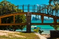 BAIN BOEUF Mauriutius. Beautiful beach in northern Mauritius. Coin de Mire, Royalty Free Stock Photo