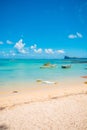 BAIN BOEUF Mauriutius. Beautiful beach in northern Mauritius. Coin de Mire, Royalty Free Stock Photo