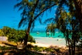 BAIN BOEUF Mauriutius. Beautiful beach in northern Mauritius. Coin de Mire, Royalty Free Stock Photo