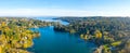 Bainbridge Island Panoramic Aerial Birds Eye View