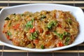 Baingan bharta Royalty Free Stock Photo