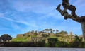 Baiona Castle, Spain. Beautiful view of Baiona Royalty Free Stock Photo