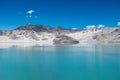 Baisha Lake in Bulunkou Reservoir, Pamir Plateau, Xinjiang