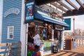 Bait Shop on the Pier Royalty Free Stock Photo