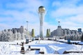 The BAITEREK tower in Astana / Kazakhstan