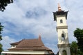 Baitul Hikmah mosque roof and tower