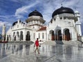 Baiturrahman Great Mosque Royalty Free Stock Photo