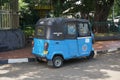 Bajaj bajai old public transportation in jakarta indonesia